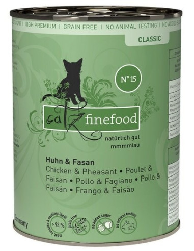 Catz Finefood Classic N.15 Kurczak i Bażant 400g