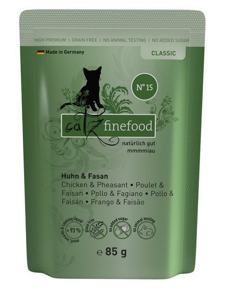 Catz Finefood Classic N.15 Kurczak i bażant 85g