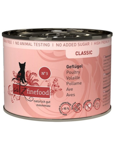 Catz Finefood Classic N.03 Drób 200g