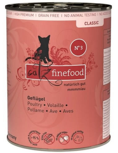 Catz Finefood Classic N.03 Drób 400g