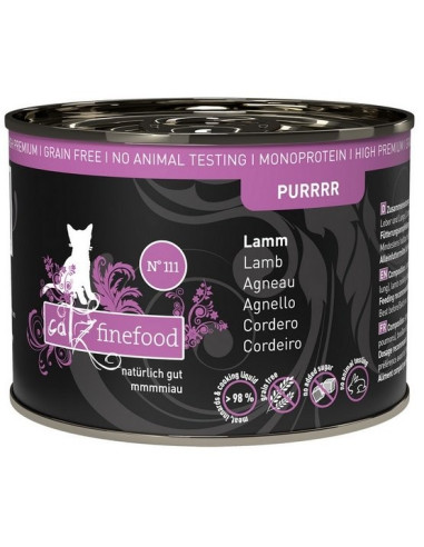 Catz Finefood Purrrr N.111 Jagnięcina 200g