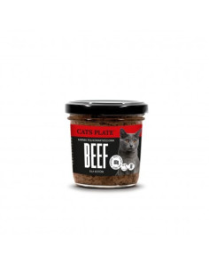 Cats Plate Beef - Wołowina z indykiem 100g