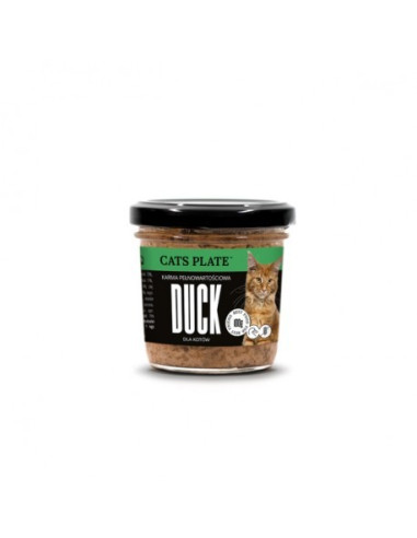 Cats Plate Duck - Kaczka i indyk 100g