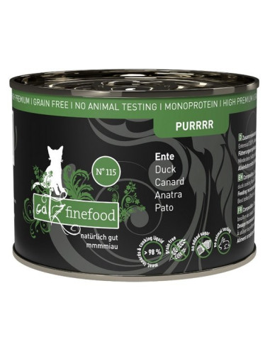 Catz Finefood Purrrr N.115 Kaczka 200g