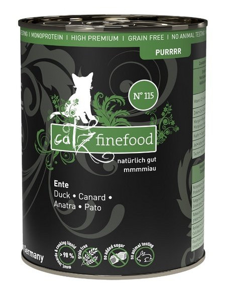 Catz Finefood Purrrr N.115 Kaczka 400g