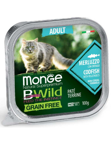 Monge BWild Grain Free Dorsz 100g