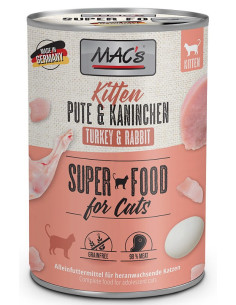 MAC's Kitten Indyk i królik 400g