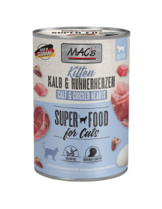 MAC's Kitten Cielęcina i kurze serca 400g