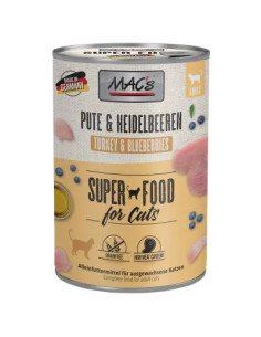 MAC's Cat Indyk wołowina i borówka 400g 2