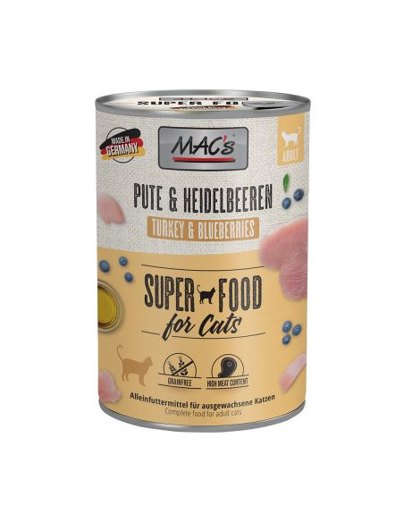 MAC's Cat Indyk wołowina i borówka 400g