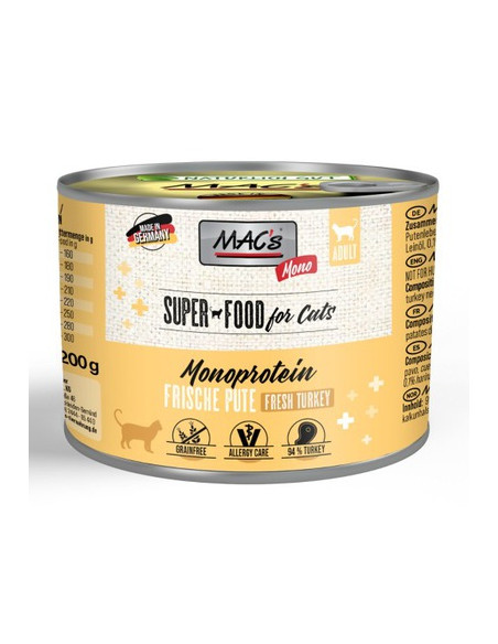 MAC's Cat Mono Monoprotein Indyk 200g