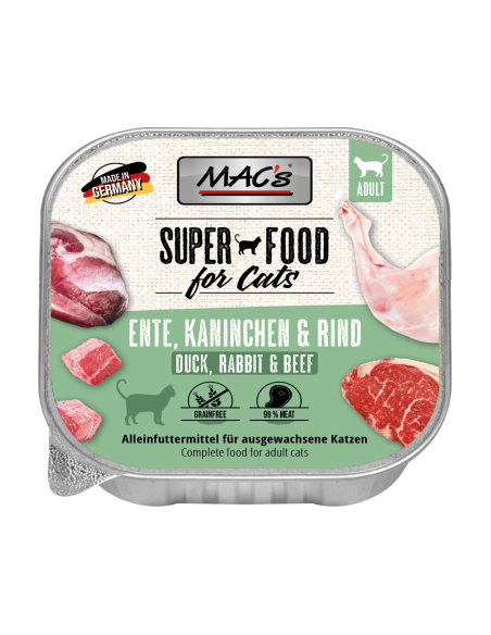 MAC's Cat Tacka - Kaczka, królik i wołowina 100g