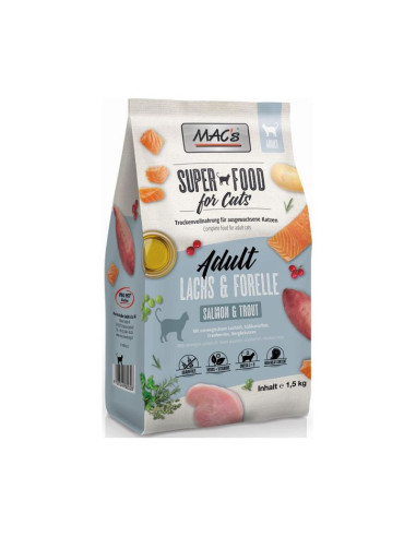 Mac's Cat Adult - Łosoś i pstrąg 1,5kg