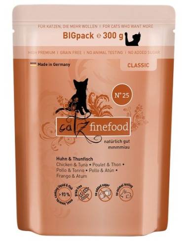 Catz Finefood Classic N.25 Kurczak i Tuńczyk 300g