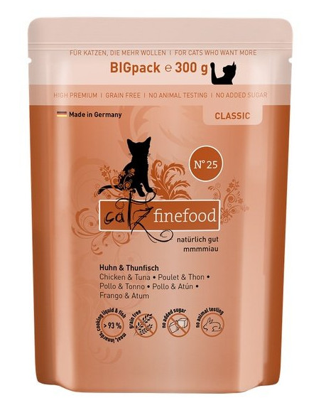 Catz Finefood Classic N.25 Kurczak i Tuńczyk 300g