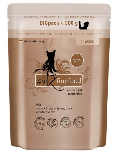 Catz Finefood Classic N.09 Dziczyzna 300g