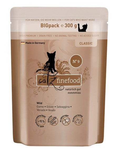 Catz Finefood Classic N.09 Dziczyzna 300g