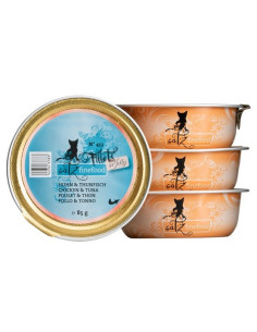Catz Finefood Filety N. 413 Kurczak Tuńczyk tacka 85g