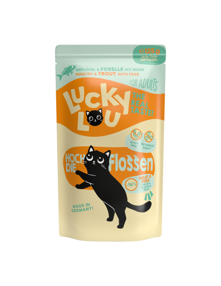 Lucky Lou Lifestage Adult Drób i pstrąg 125g