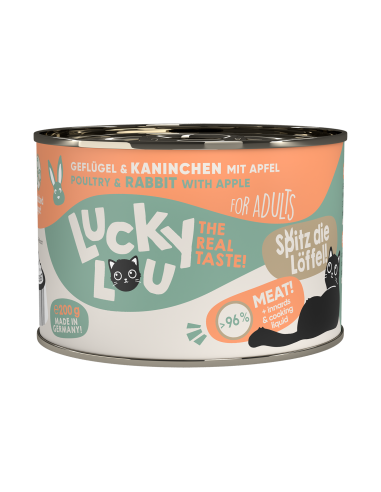 Lucky Lou Lifestage Adult Drób i królik 200g