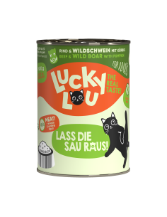Lucky Lou Lifestage Adult Wołowina i dzik 400g