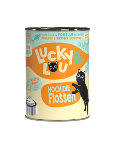 Lucky Lou Lifestage Adult Drób i pstrąg 400g