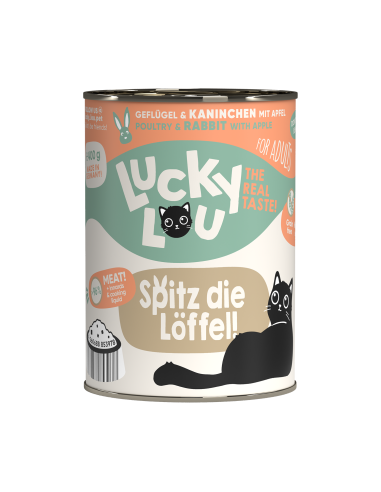 Lucky Lou Lifestage Adult Drób i królik 400g