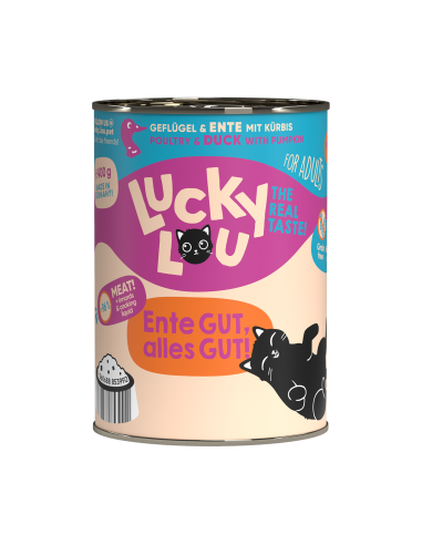 Lucky Lou Lifestage Adult Drób i kaczka 400g