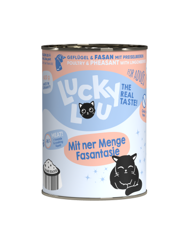 Lucky Lou Lifestage Adult Drób i bażant 400g