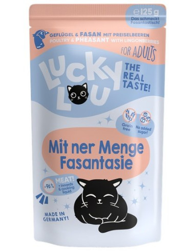 Lucky Lou Lifestage Adult Drób i bażant 125g