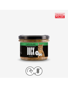 Cats Plate Duck - Kaczka i indyk 180g 2
