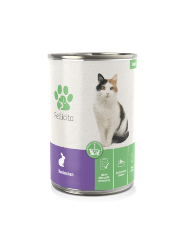 Fellicita Cat Pure Kaninchen - Królik 400g