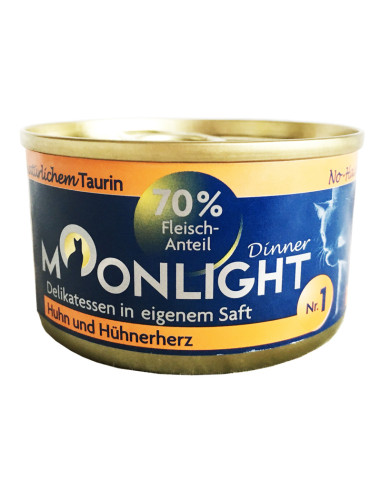 Moonlight Dinner 1 - Kurczak i serca kurczaka 80g