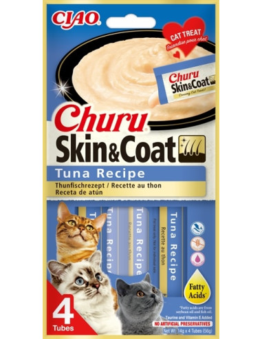 Inaba Churu Skin Coat Tuńczyk 56g