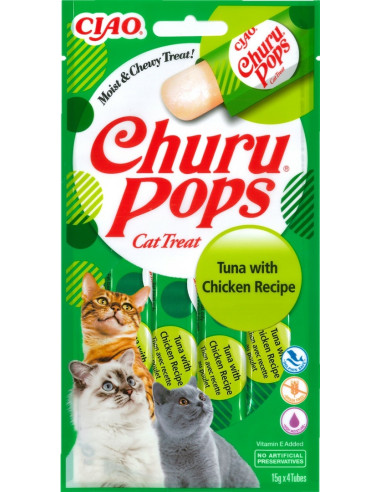 Inaba Churu Pops - Tuńczyk z kurczakiem