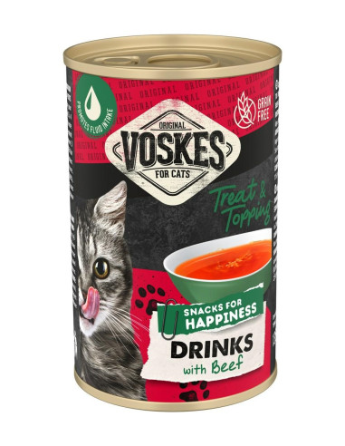 Voskes Cat Drink Beef - Zupa z wołowiną 135ml