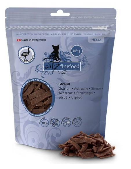 Catz Finefood Meatz N.17 Struś 45g