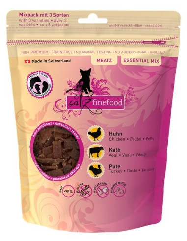 Catz Finefood Meatz Essential Mix - kurczak, indyk, cielęcina 45g