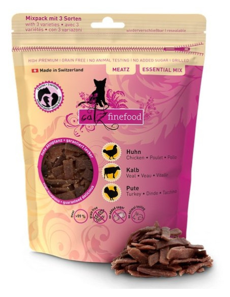 Catz Finefood Meatz Essential Mix - kurczak, indyk, cielęcina 45g