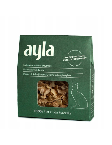 Ayla Cat Przysmaki liofilizowane - Filet z uda kurczaka