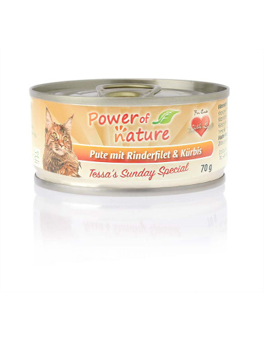 Power of Nature Tessa’s Sunday Special - Indyk z filetem z wołowiny 70g