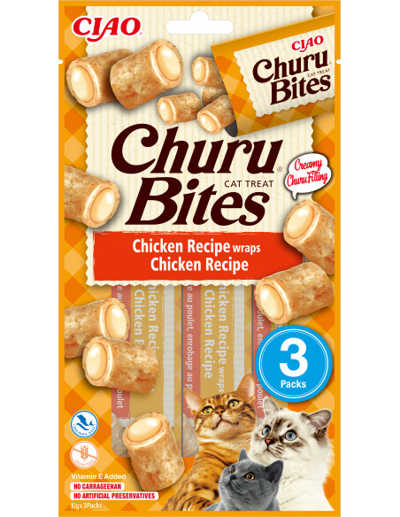 Inaba Ciao Churu Bites dla kota - Kurczak