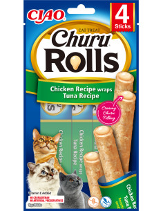 Inaba Ciao Churu Rolls dla kota - Kurczak i tuńczyk