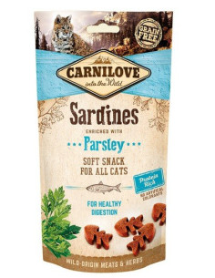 Carnilove Cat Snack Fresh Soft Suszone sardynki z...