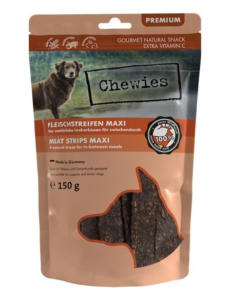 Chewies Maxi Meat Strips 100% Dziczyzna 150g