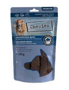 Chewies Maxi Meat Strips 100%  Ryba morska 150g