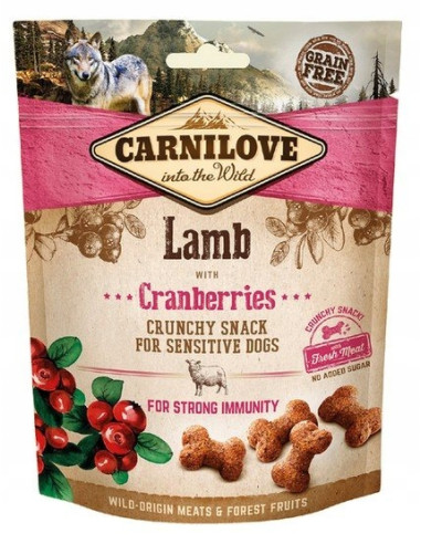 Carnilove Dog Snack Fresh Crunchy Jagnięcina 200g