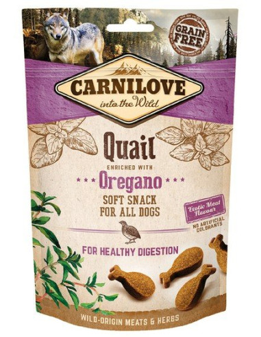 Carnilove Dog Soft Snack Przepiórka 200g