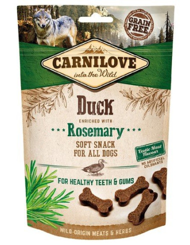 Carnilove Dog Soft Snack Kaczka 200g