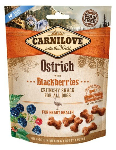 Carnilove Dog Snack Fresch Crunchy Struś 200 g